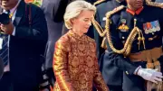 Ursula von der Leyen's Indian Fashion Choices Steal Spotlight During Historic Visit