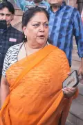 Vasundhara Raje Highlights Gender Disparity in Indian Politics at Jaipur Conference