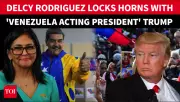 Venezuela's Delcy Rodriguez Slams Trump's False 'Acting President' Claim