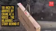 Viral Video Shows 110-Inch Huawei TV Delivered by Crane, Sparks Online Frenzy