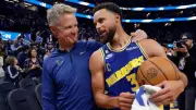 Warriors' Curry Battles Knee Soreness Ahead of Crucial Timberwolves Rematch