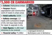 West Bengal Launches Rs 1,500 Crore 'Pathashree Urban' Road Upgrade Scheme