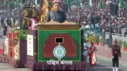 West Bengal's Republic Day Tableau Honors Freedom Struggle with 'Vande Mataram' Theme