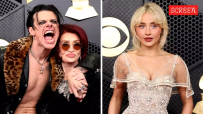Grammys 2026: Yungblud Poses with Sharon Osbourne; Sabrina Carpenter and Lady Gaga Steal the Show