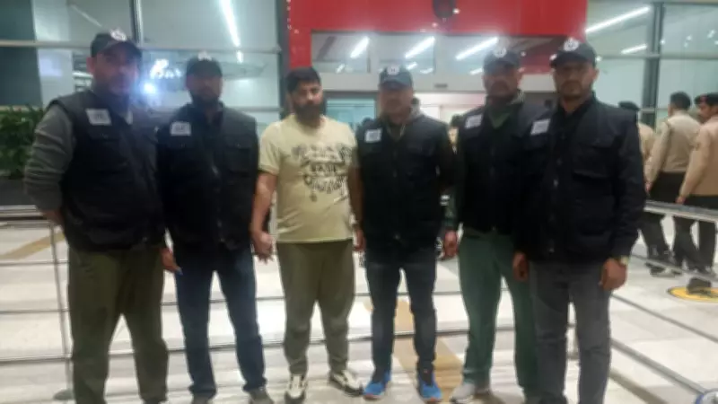 Haryana STF Deports Notorious Gangster Sombir 'Motta' from USA in Major Crackdown