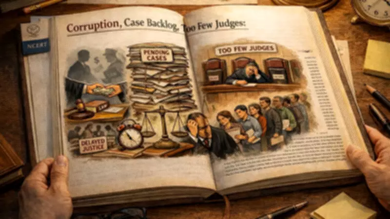 NCERT Textbook Highlights Judicial System Challenges: Corruption, Backlog, Judge Shortage