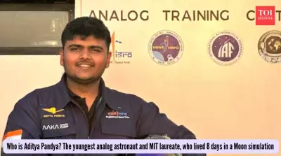 17-Year-Old Aditya Pandya Becomes India's Youngest Male Analog Astronaut