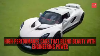 5 High-Performance Cars That Blend Beauty with Engineering Power