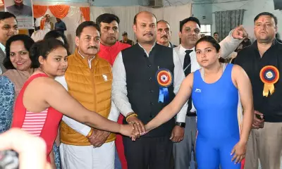 All India Civil Services Wrestling Championship Kicks Off in Mandi