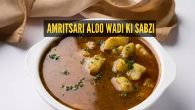 Amritsari Aloo Wadi Ki Sabzi Recipe: A Classic Punjabi Curry Dish for Dinner