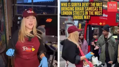Bihari Samosa Craze Hits London Streets: Goriya Devi Leads Viral Trend
