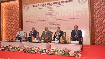 CJI Surya Kant Launches 'Nurturing the Future of Judiciary' E-Souvenir at Chhattisgarh High Court
