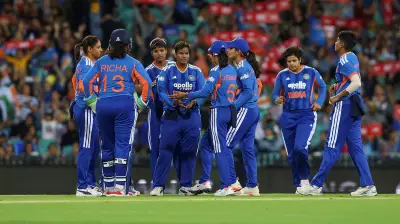 Clinical India Triumphs Over Australia by 21 Runs in Rain-Affected Women's T20I