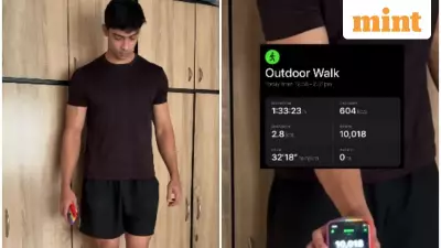 Content Creator Walks 10,000 Steps on a Stool in Viral Fitness Video