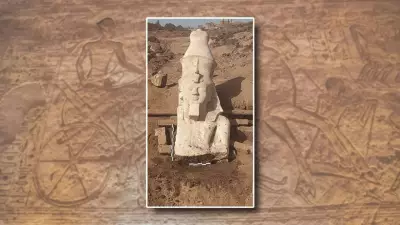 Egyptian Archaeologists Reunite Colossal Ramesses II Statue After Century Apart