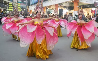 Global Hues Illuminate Mandi as International Cultural Parade Marks Shivratri