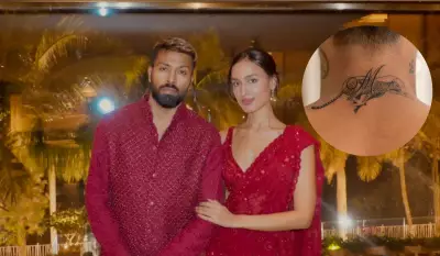 Hardik Pandya's New Tattoo: A Leopard-Themed 'M' Gift for Girlfriend Mahieka Sharma