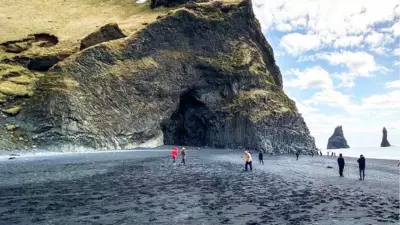 Iceland's Iconic Black Beach Transformed by Rapid Coastal Erosion