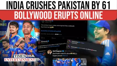 India Crushes Pakistan by 61 Runs in Colombo as Bollywood Celebrates Dominant Victory