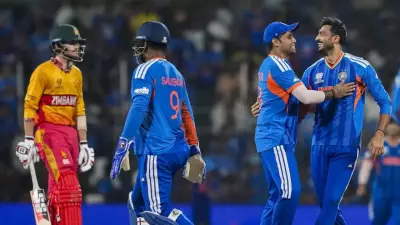 India Posts Record T20 World Cup Total to Storm to Top of Super 8 Leaderboard
