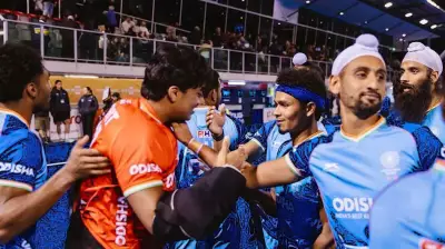 India's Hockey Team Secures Penalty Shootout Victory Against Australia in Pro League