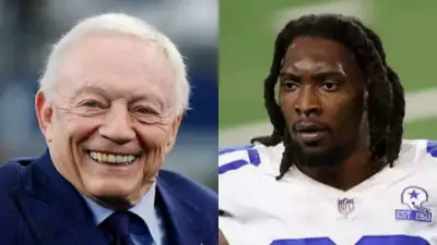 Jerry Jones Celebrates DeMarcus Lawrence's Super Bowl Win with Seahawks