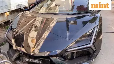 Kanpur Lamborghini Crash: Driver Claims He Was at Wheel, Police Insist on Son's Involvement