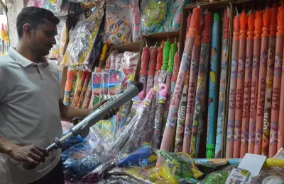 Ludhiana Prepares for Holi with Gulal, Pichkaris, and Sweets