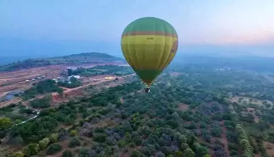 Madurai's Hot Air Balloon Rides Return for Second Year, Offering Aerial Views
