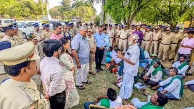 Mysuru Farmers Protest at Commissioner's Office Over Wildlife Safari Suspension