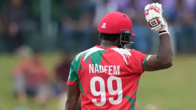 Oman's Mohammad Nadeem Makes History with T20 World Cup Half-Century vs Sri Lanka