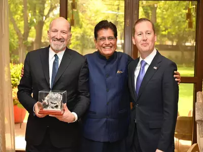Piyush Goyal Meets US Counterpart Howard Lutnick, Ambassador Sergio Gor to Discuss Economic Partnership