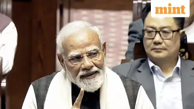 PM Modi's Poetic Attack on Opposition in Rajya Sabha Over President's Address