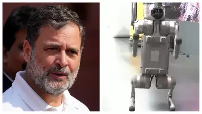 Rahul Gandhi Criticizes Government Over Chinese Robodog Incident at AI Summit