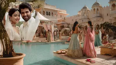 Rashmika & Vijay's Wedding: Bridesmaids to Trend with Coordinated 'Virosh' Motifs