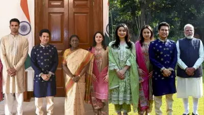 Sachin Tendulkar Extends Wedding Invites to PM Modi, President Murmu in Delhi