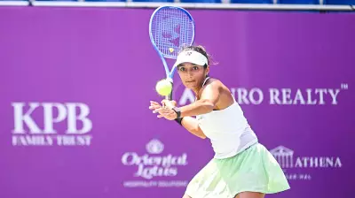 Sahaja Yamalapalli Stages Remarkable Comeback to Advance in Tennis Tournament