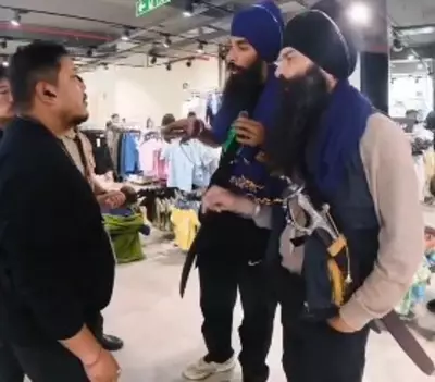 Sikh Men Refuse to Remove Kirpans in Manipur Store, Sparking Online Debate