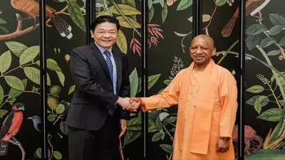 Singapore PM Lawrence Wong Meets Yogi Adityanath, Hails Uttar Pradesh as India's Third Largest Economy