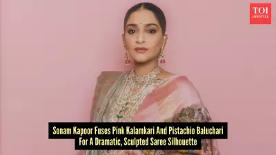 Sonam Kapoor Redefines Maternity Fashion with Iconic Saree Ensemble