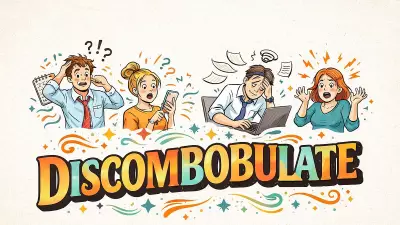 The Curious History of 'Discombobulate': A Word Born from Confusion