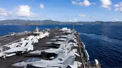 Toilet Crisis Hits $13 Billion US Aircraft Carrier Amid Rising Iran Tensions