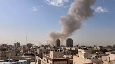 US-Israel Launch Daylight Preventive Attack on Iran, Massive Smoke Seen in Tehran