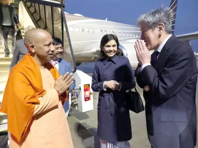 Uttar Pradesh Chief Minister Yogi Adityanath Arrives in Tokyo for Key Japan Visit