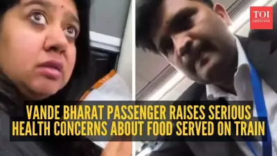 Vande Bharat Passenger Sparks National Debate on Train Food Safety Practices