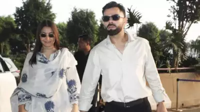 Virat Kohli and Anushka Sharma Spotted in Coordinated Airport Style