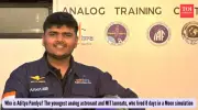 17-Year-Old Aditya Pandya Becomes India's Youngest Male Analog Astronaut