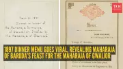 1897 Royal Dinner Menu Reveals Indian Maharajas' French Culinary Fusion