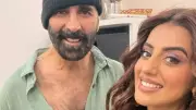 Akshara Singh Teases Collaboration with Akshay Kumar in Cryptic Social Media Post