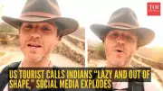 American Tourist's 'Lazy Indians' Video from Jaipur's Amber Fort Sparks National Fitness Debate